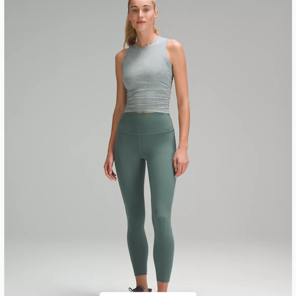 LULULEMON WUNDER TRAIN HR TIGHT 25” MEDIUM FOREST - Picture 2 of 6
